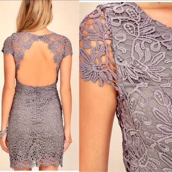 Lulu’s Hidden Talent Backless Lace Bodycon Dress - Picture 3 of 11